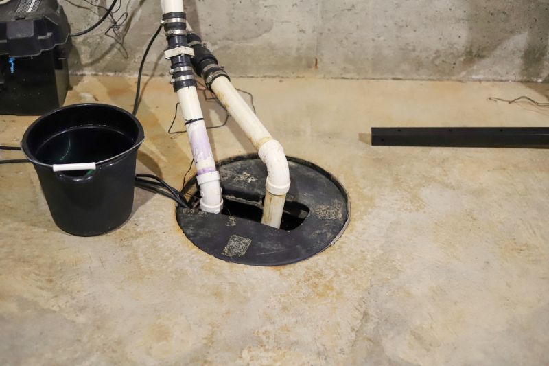 Basement Drainage Installation in West Des Moines, IA