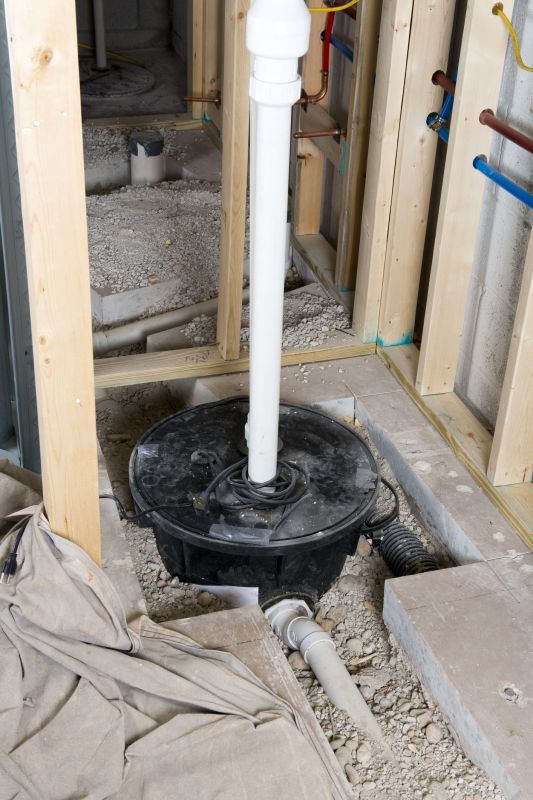 Basement Drainage Installation in West Des Moines, IA