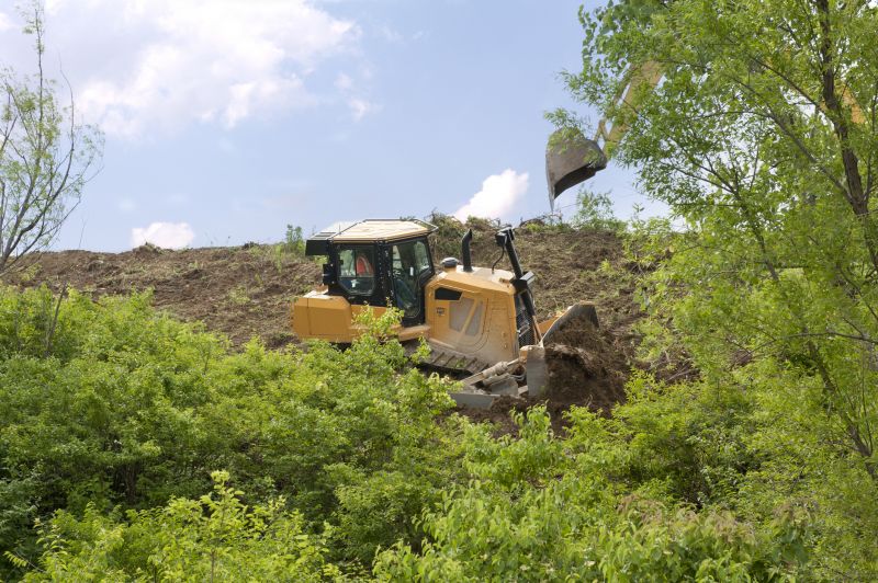 Land Clearing with Bulldozers
