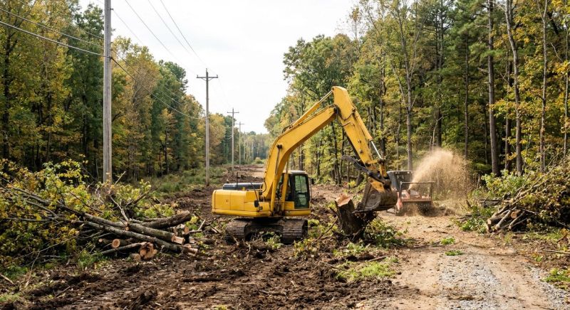 Construction Site Land Clearing in Cumming, GA