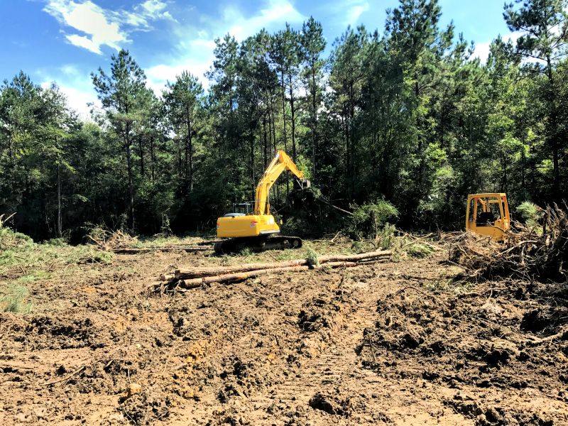 Construction Site Land Clearing in Cumming, GA