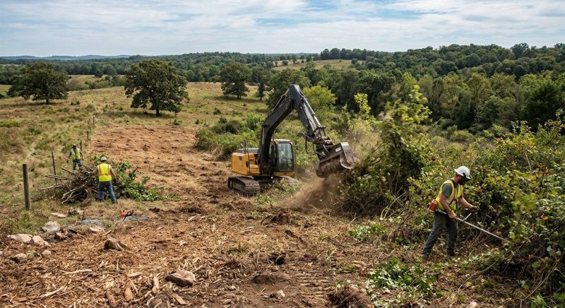 Farm Clearing in Gwinnett County, GA