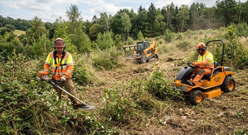 Hill Clearing in Gwinnett County, GA